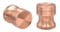 Preview: 1 CNC Aluminium Grinder Pollinator 4-part ø 52mm 62mm hoch "Roségold"